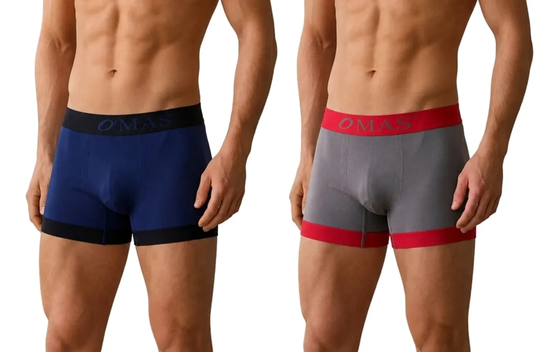 PACK 2 BOXER HOMBRE MICROFIBRA. CALZONCILLO LISO 094 - 1