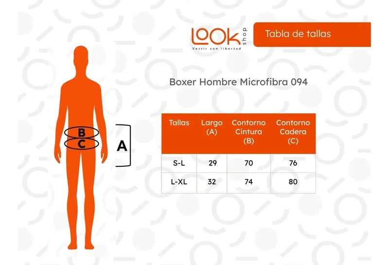 PACK 2 BOXER HOMBRE MICROFIBRA. CALZONCILLO LISO 094 - 10