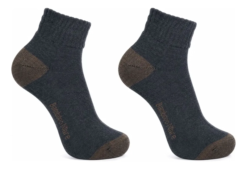 PACK 12 CALCETAS TOBILLERAS BAMBU COBRE HOMBRE CONFORT 141B - 6