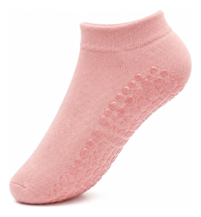 PACK 6 PARES CALCETAS MUJER ANTIDESLIZANTES YOGA PILATES GYM 129 - 4