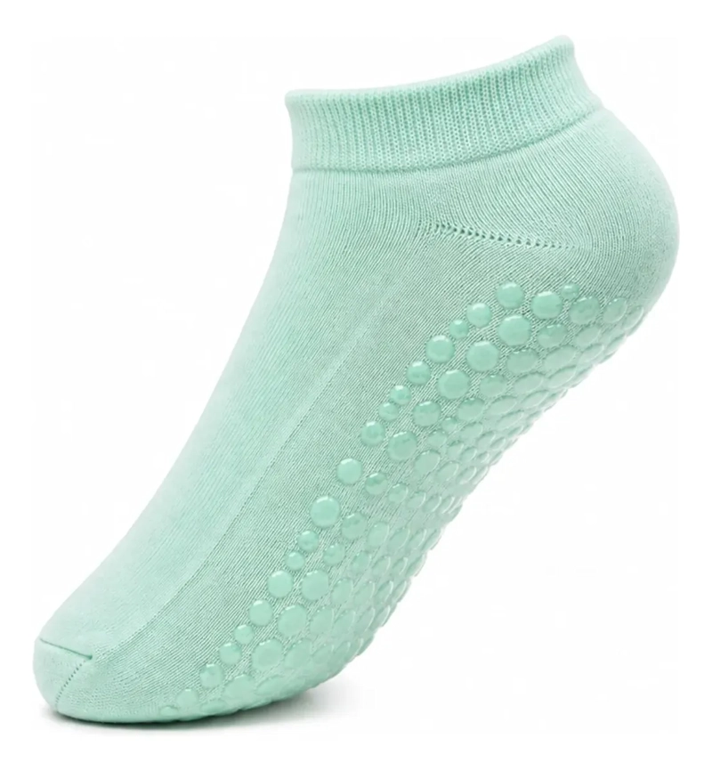 PACK 6 PARES CALCETAS MUJER ANTIDESLIZANTES YOGA PILATES GYM 129 - 5