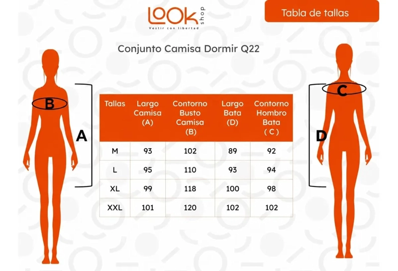 CONJUNTO DE BATA Y CAMISA DE DORMIR PARA MUJER ELEGANTE SOFT Q22 - 7