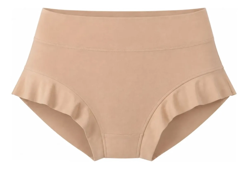 PACK 2 CALZON TIRO ALTO MUJER TELA BAMBU COLORES SURTIDOS M86 - 6