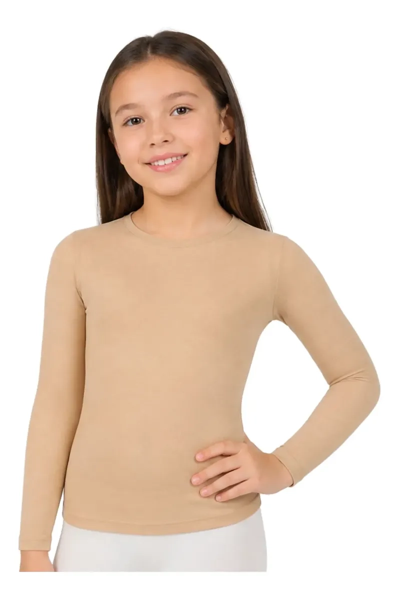 CAMISETA PANTY NIÑA PRIMERA CAPA ELASTICADA INFANTIL 0548 - 1