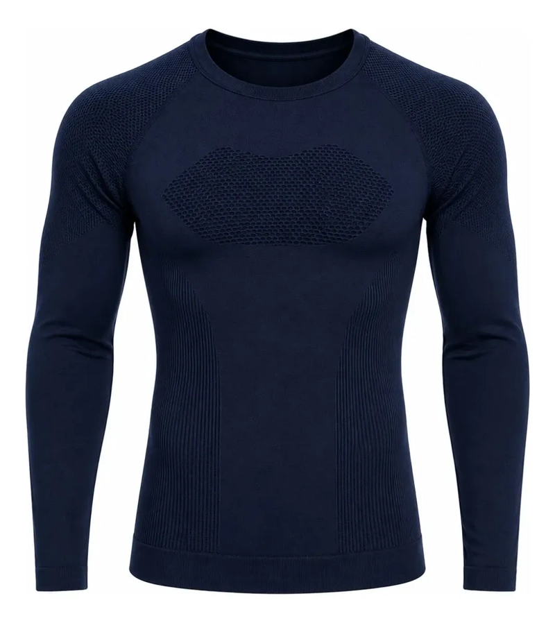 CAMISETA HOMBRE COMPRESION DEPORTIVA GIMNASIO PRIMERA CAPA 7463 - 6