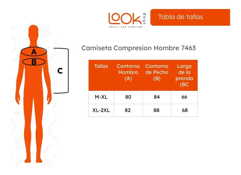 CAMISETA HOMBRE COMPRESION DEPORTIVA GIMNASIO PRIMERA CAPA 7463 - 8