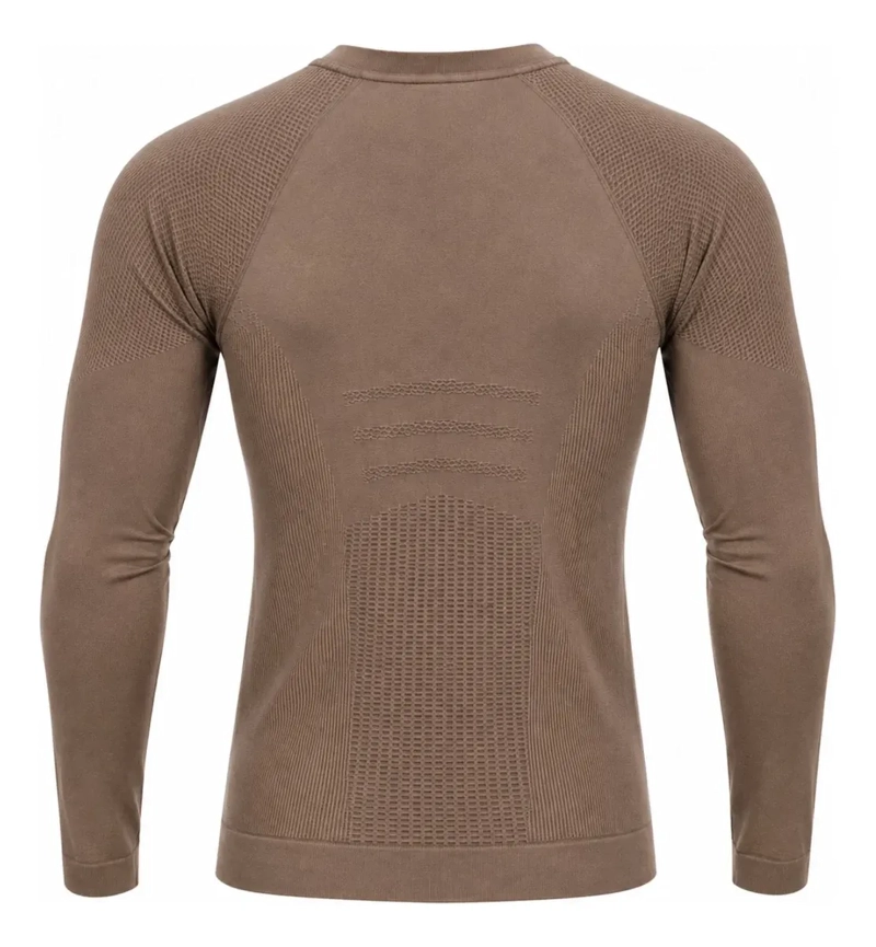 PACK 2 CAMISETA HOMBRE COMPRESION DEPORTIVA GIMNASIO 7463 - 8