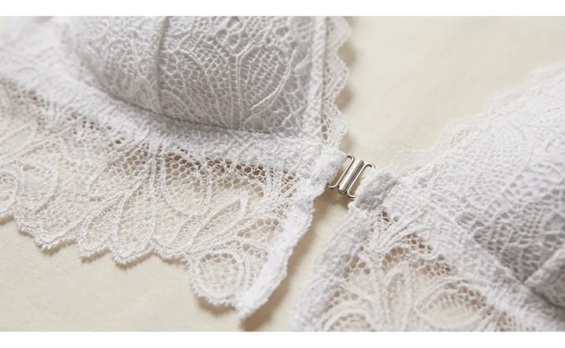 BRALETTE TOP ELASTICADO MUJER SOSTEN PETO SUJETADOR ENCAJE 606 - 5