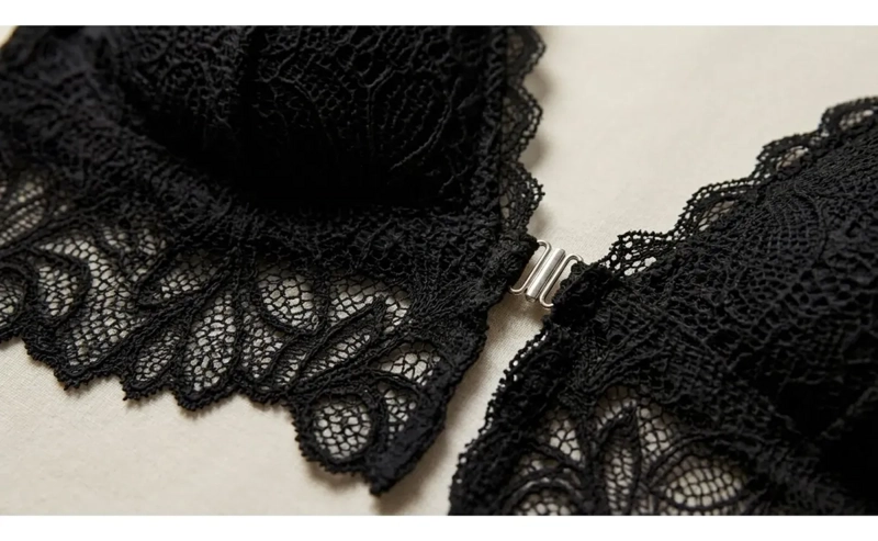 BRALETTE TOP ELASTICADO MUJER SOSTEN PETO SUJETADOR ENCAJE 606 - 5