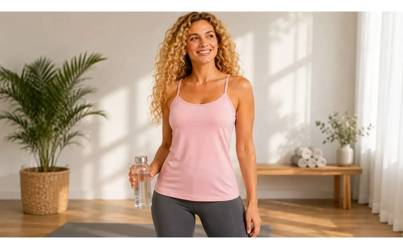 PACK 3 CAMISETA FIBRA BAMBU MUJER PABILOS ELASTICADA COLORES 710 - 2