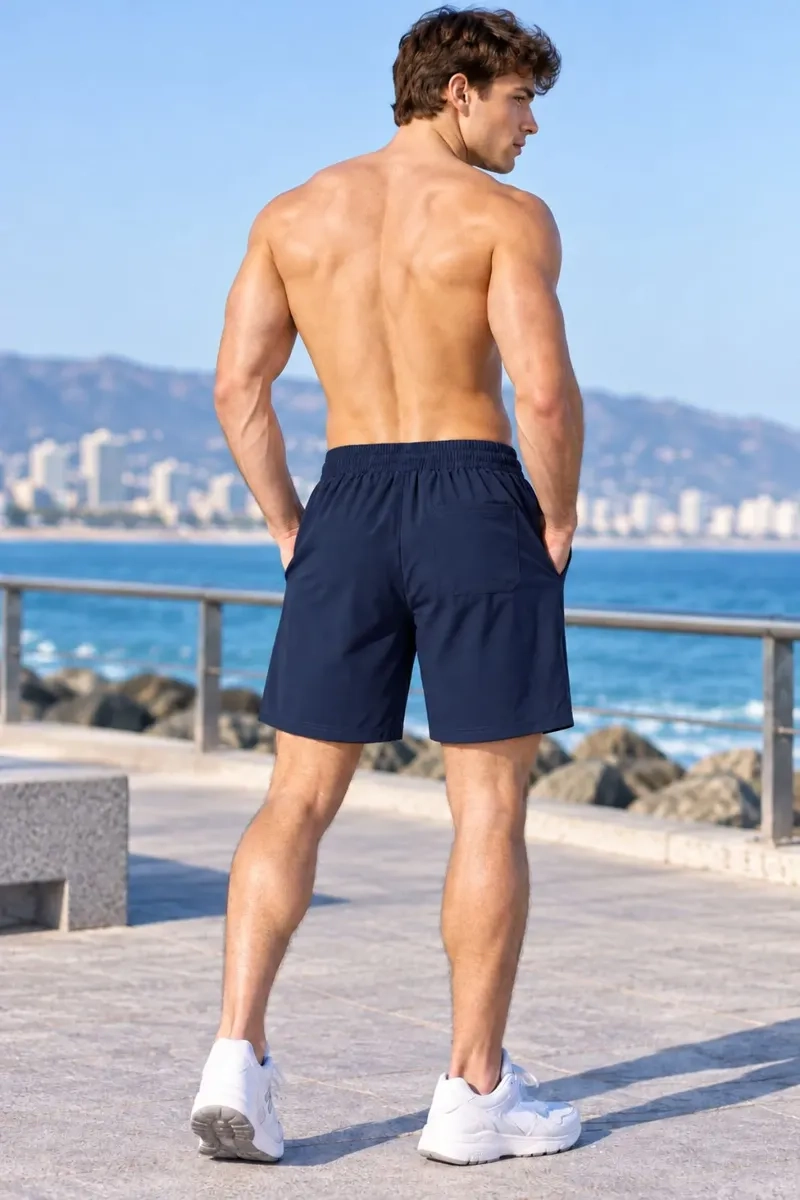 PACK 3 SHORT DEPORTIVO HOMBRE SECADO RAPIDO CON BOLSILLOS 4019 - 5