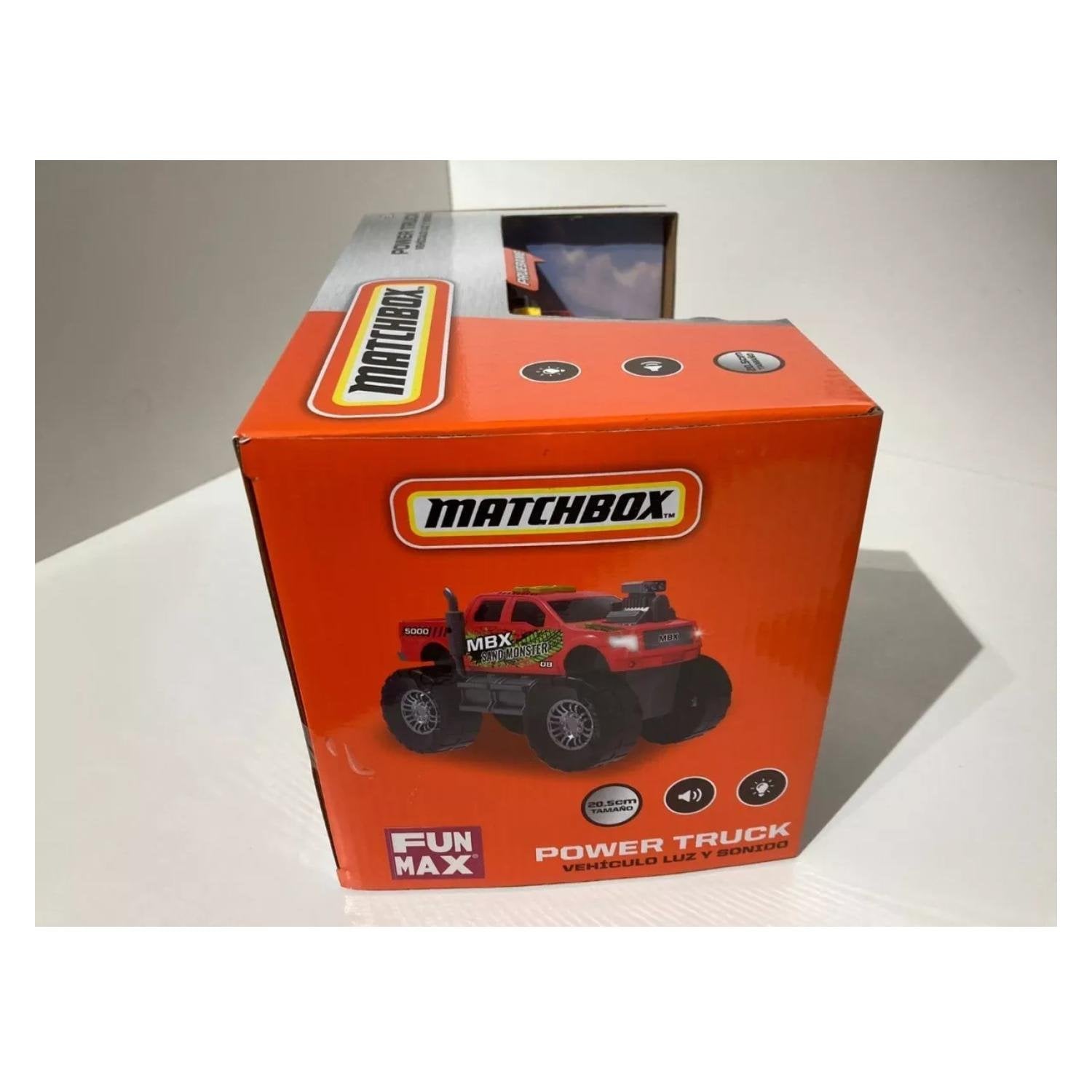 JUGUETE CAMIONETA 4X4 CON LUZ SONIDOS MOVIMIENTOS MATCHBOX - 3