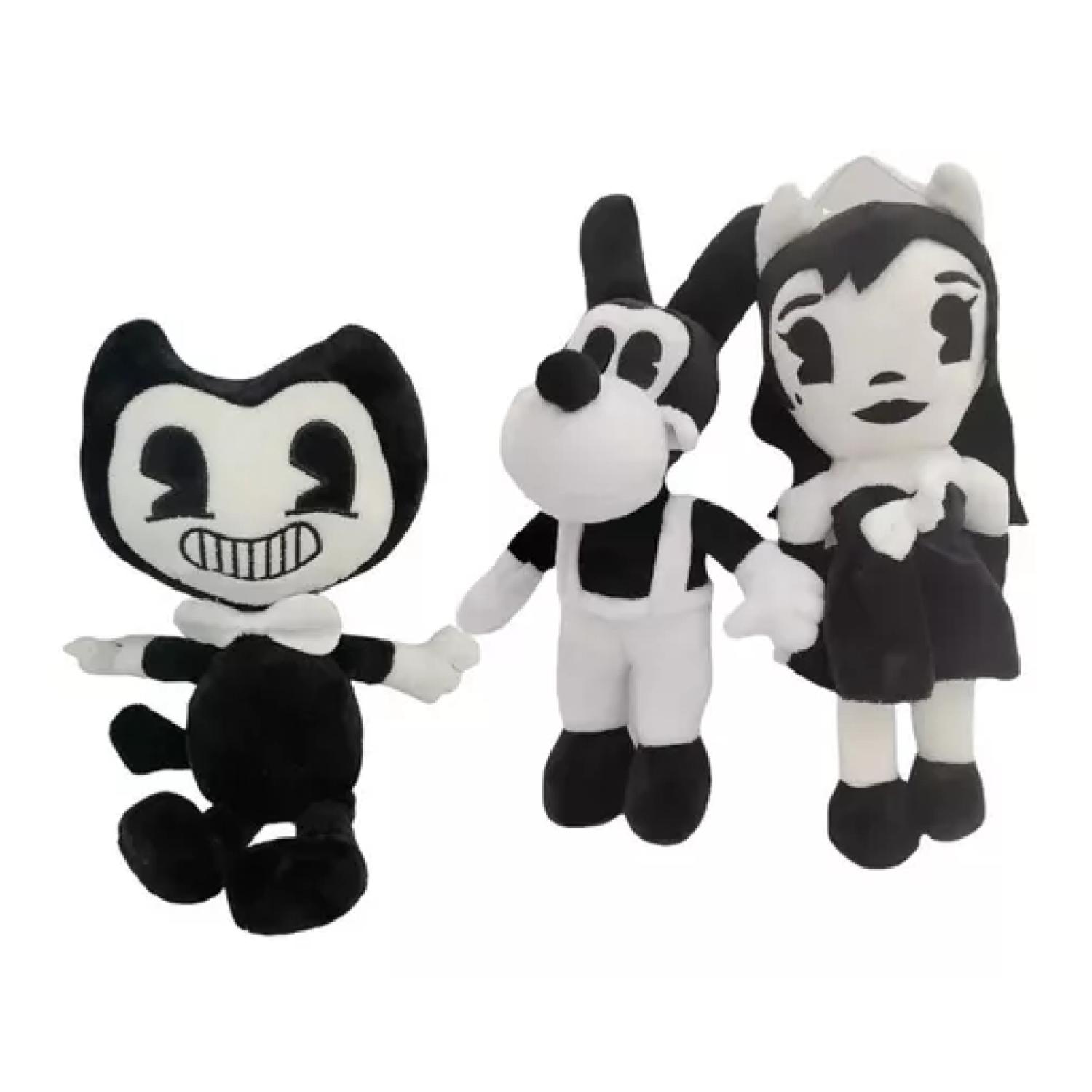 PACK 3 JUGUETE PELUCHES BENDY ALICE BORYS 30CM INFANTIL - 2