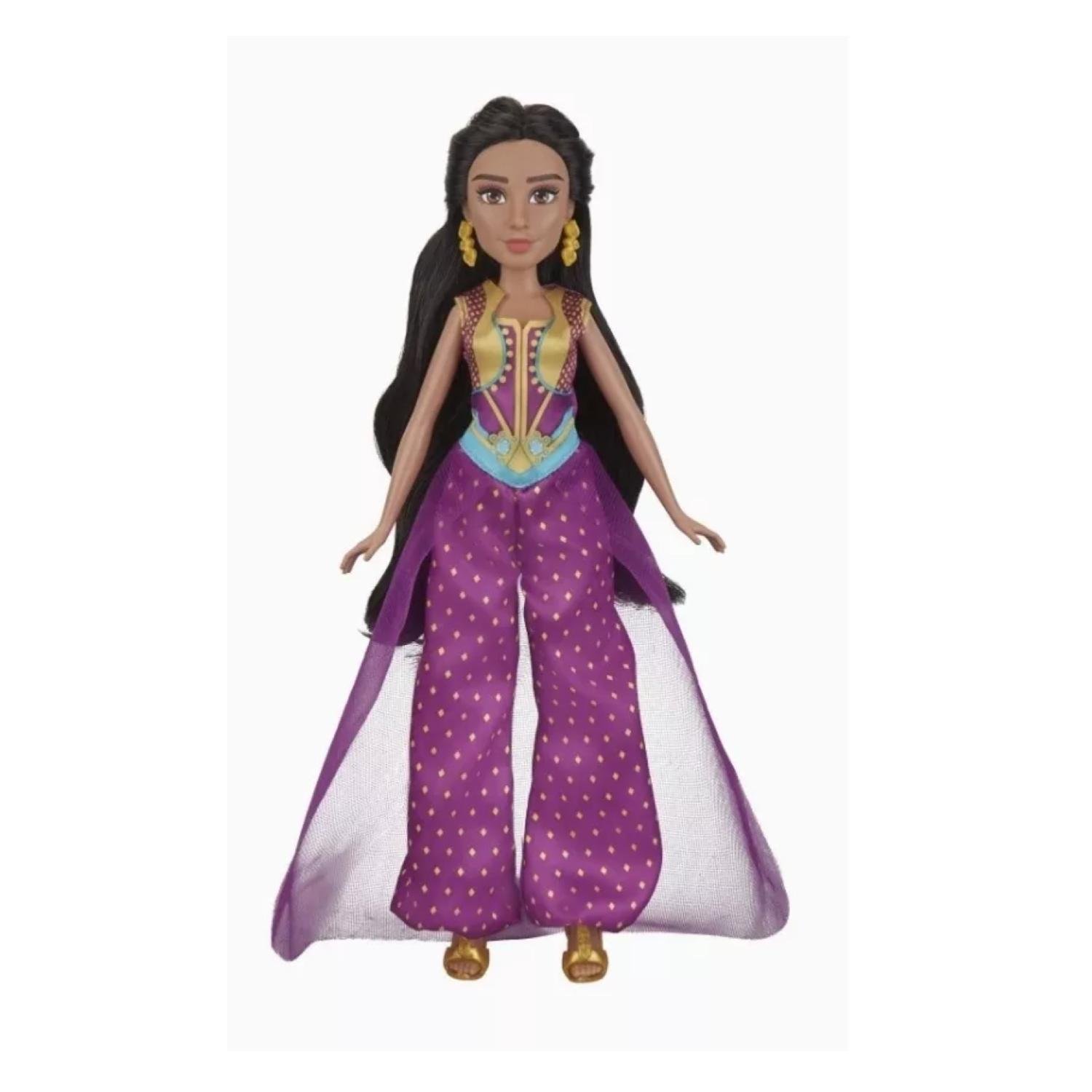 FIGURA DE ACCION MORADO JUGUETE 30 CM PRINCESA JASMINE HASBRO - 1