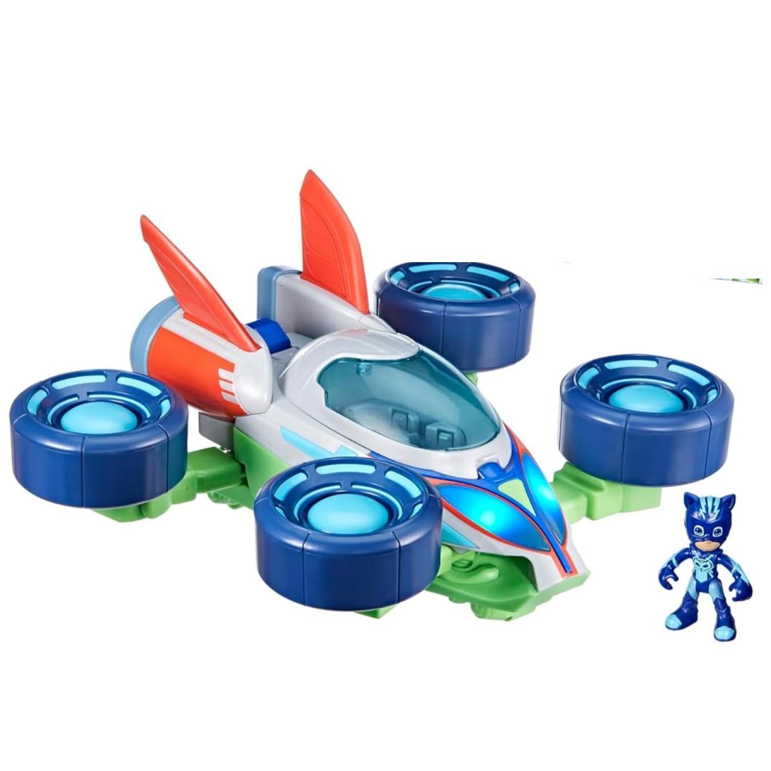 JUGUETE NAVE EXPLORADORA 3 MOD LUCES Y SONIDOS PJ MASKS - 2