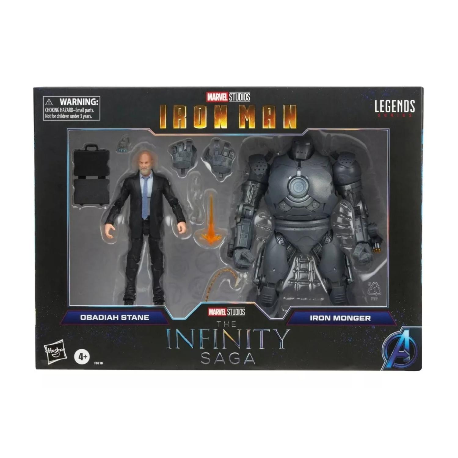 JUGUETE FIGURAS GENÉRICO NEGRO IRON MONGER Y OBADIAH STANE INFINITY SAGA - 2