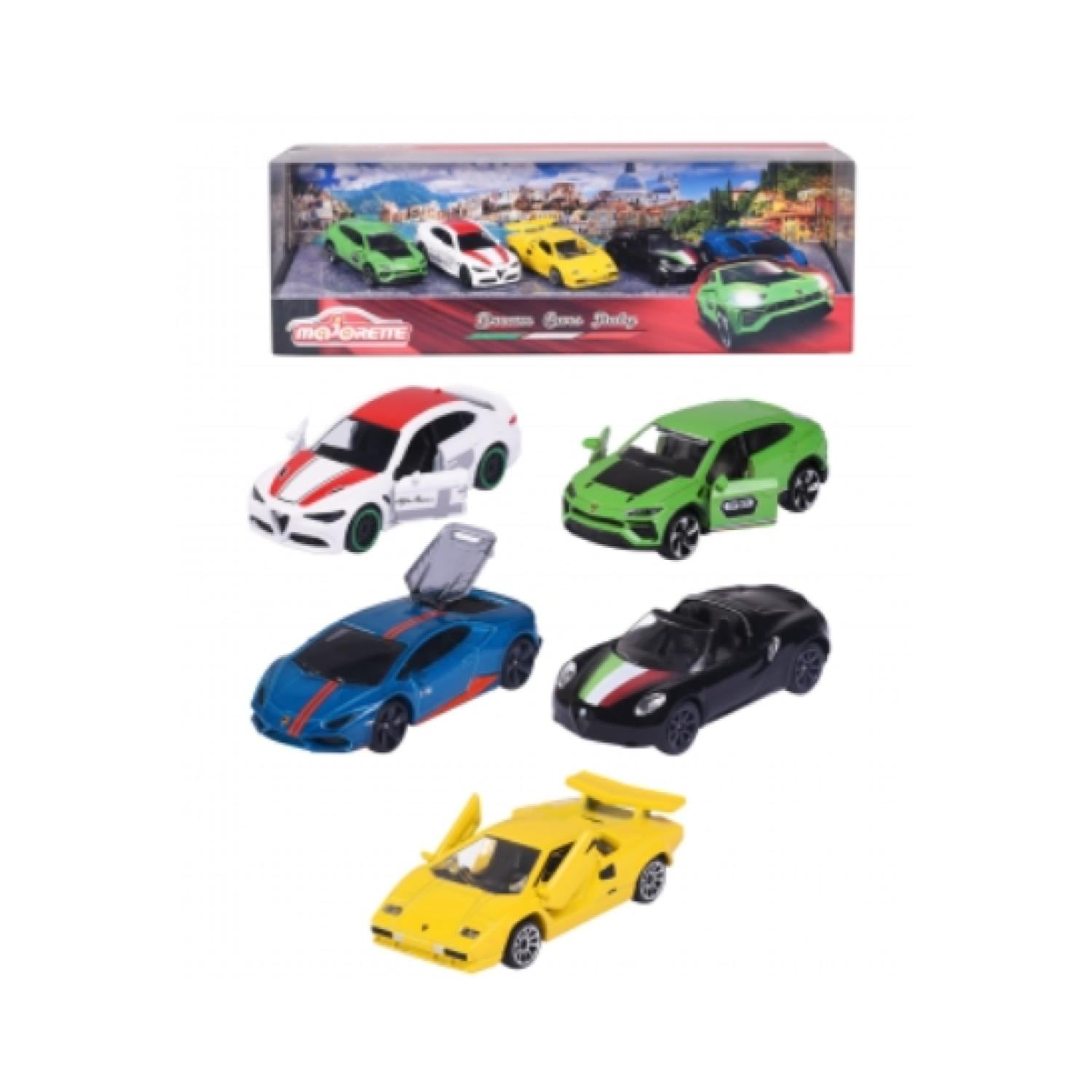 JUGUETE AUTO PACK 5 1:64 DREAM CARS ITALY INFANTIL - 3