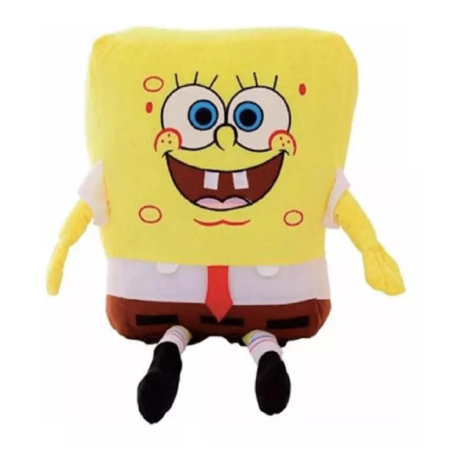 JUGUETE PELUCHE BOB ESPONJA 40CM AMARILLO INFANTIL - 2