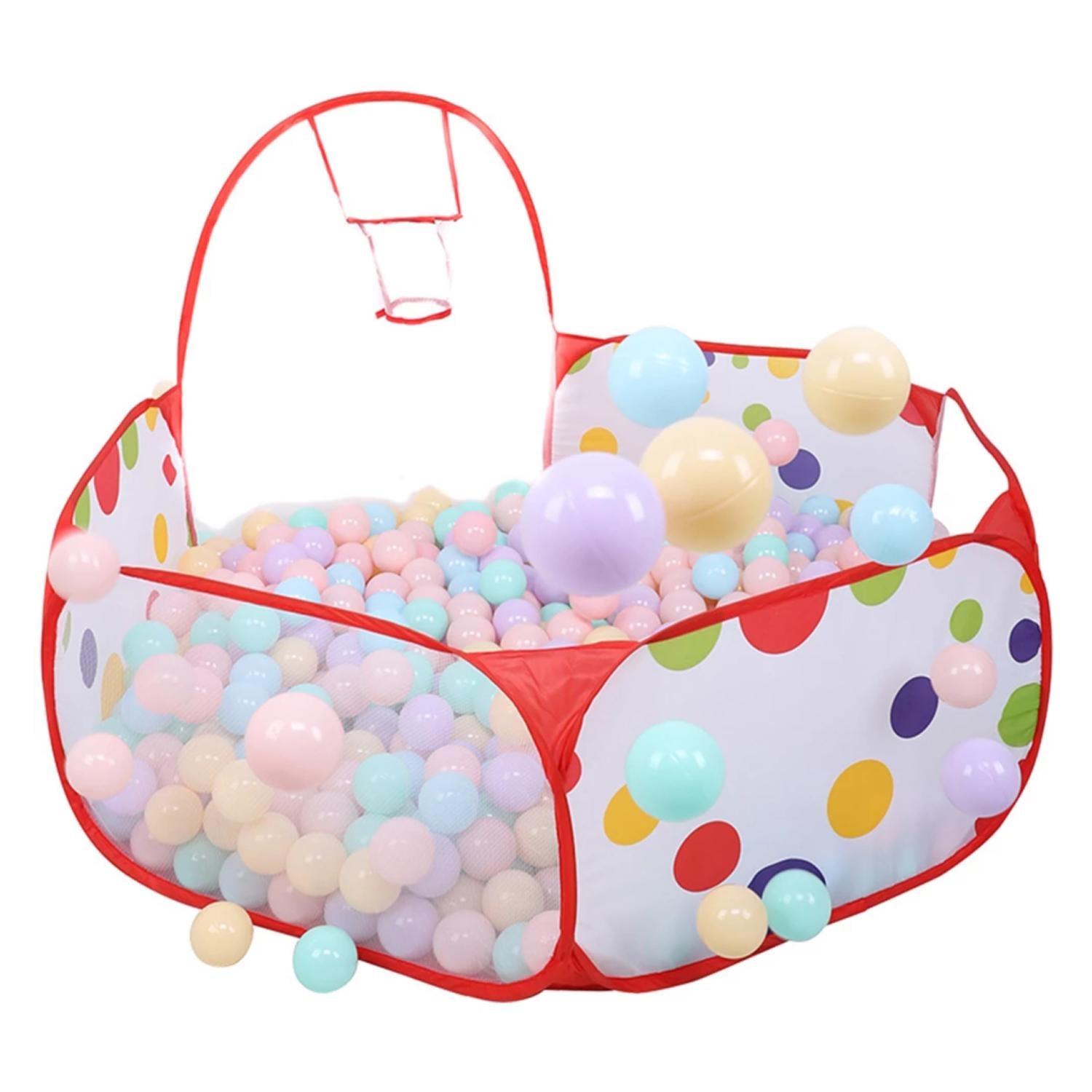 PISCINA PELOTAS COLORES INFANTIL PLEGABLE - 1