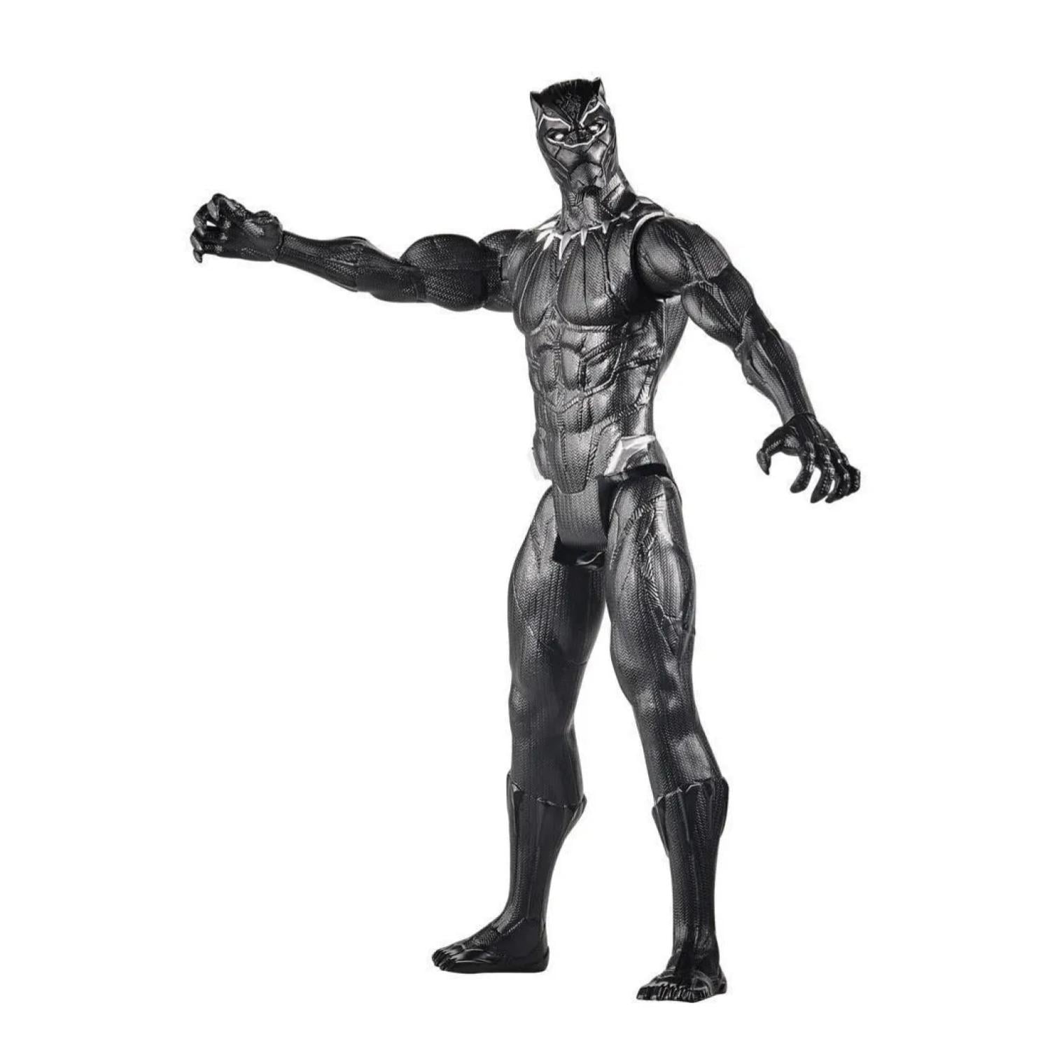 FIGURA DE ACCION NEGRO JUGUETE PANTERA NEGRA 30 CM MARVEL HASBRO - 2