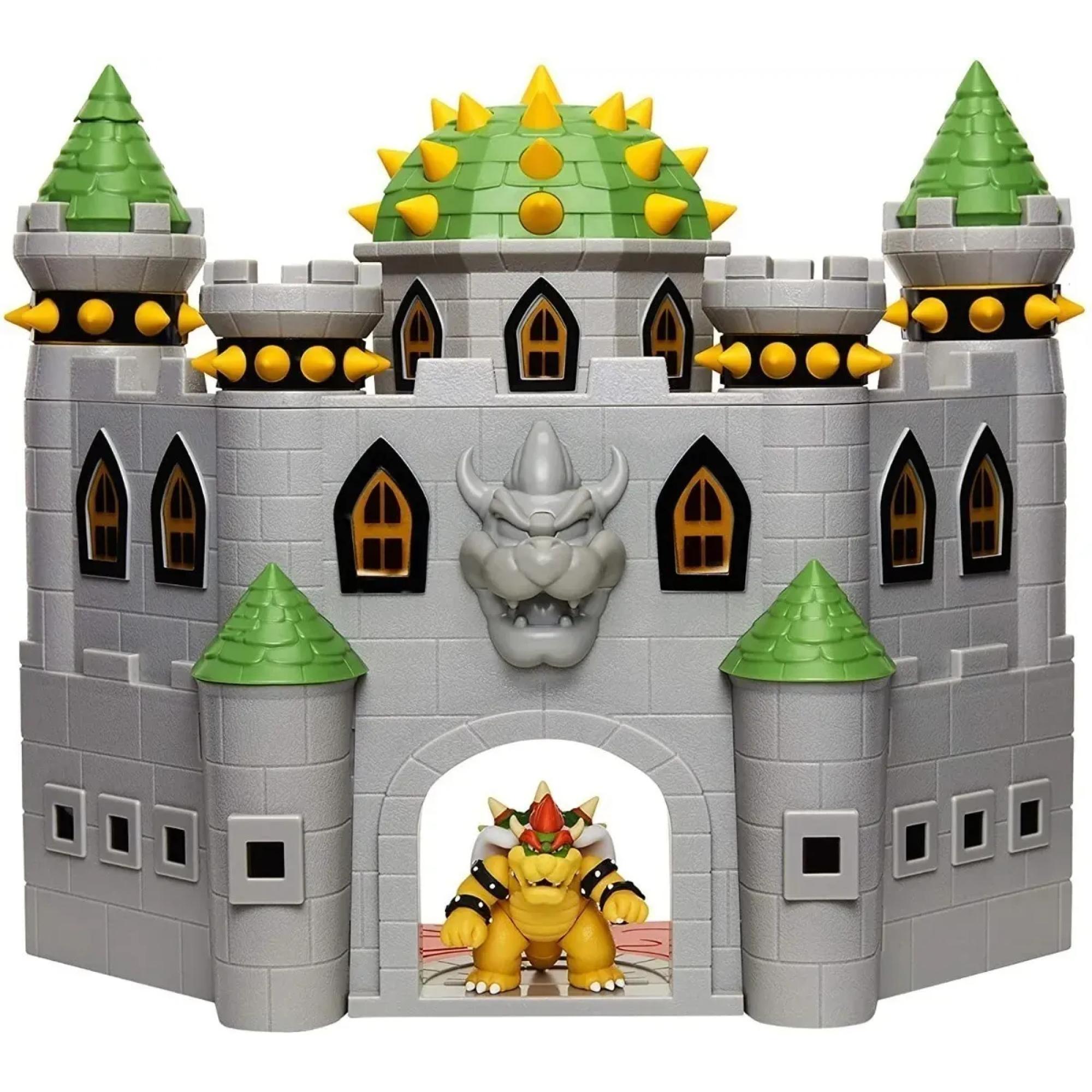 JUGUETE ESCENA BATALLA CASTILLO DE BOWSER MARIO NINTENDO - 1