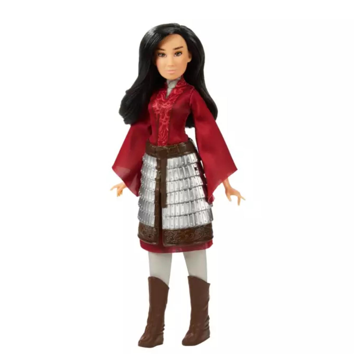 FIGURA DE ACCION ROJO JUGUETE MULAN TRAJE TIPICO 30 CM HASBRO - 1