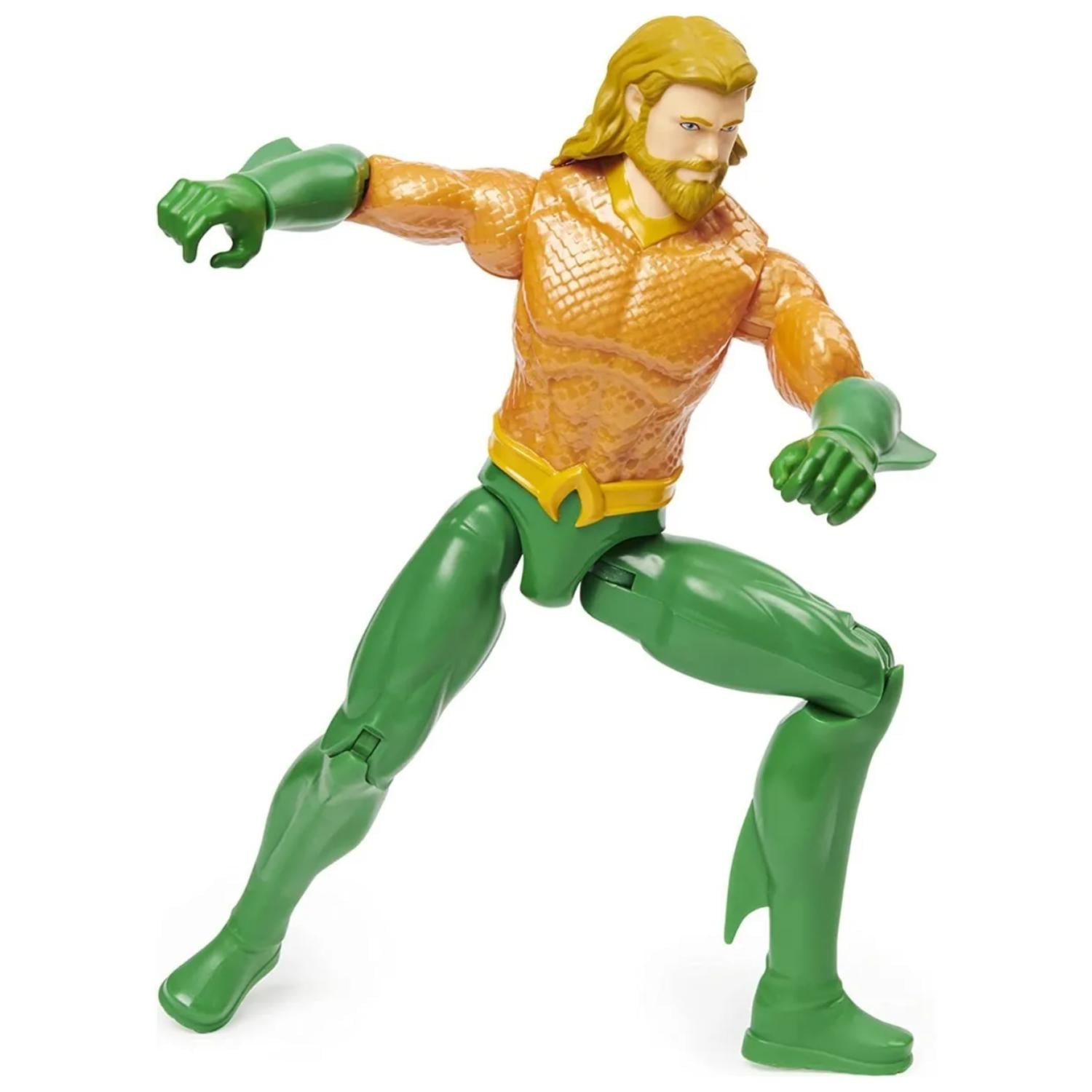 FIGURA DE ACCION VERDE JUGUETE AQUAMAN 30 CM DC - 3
