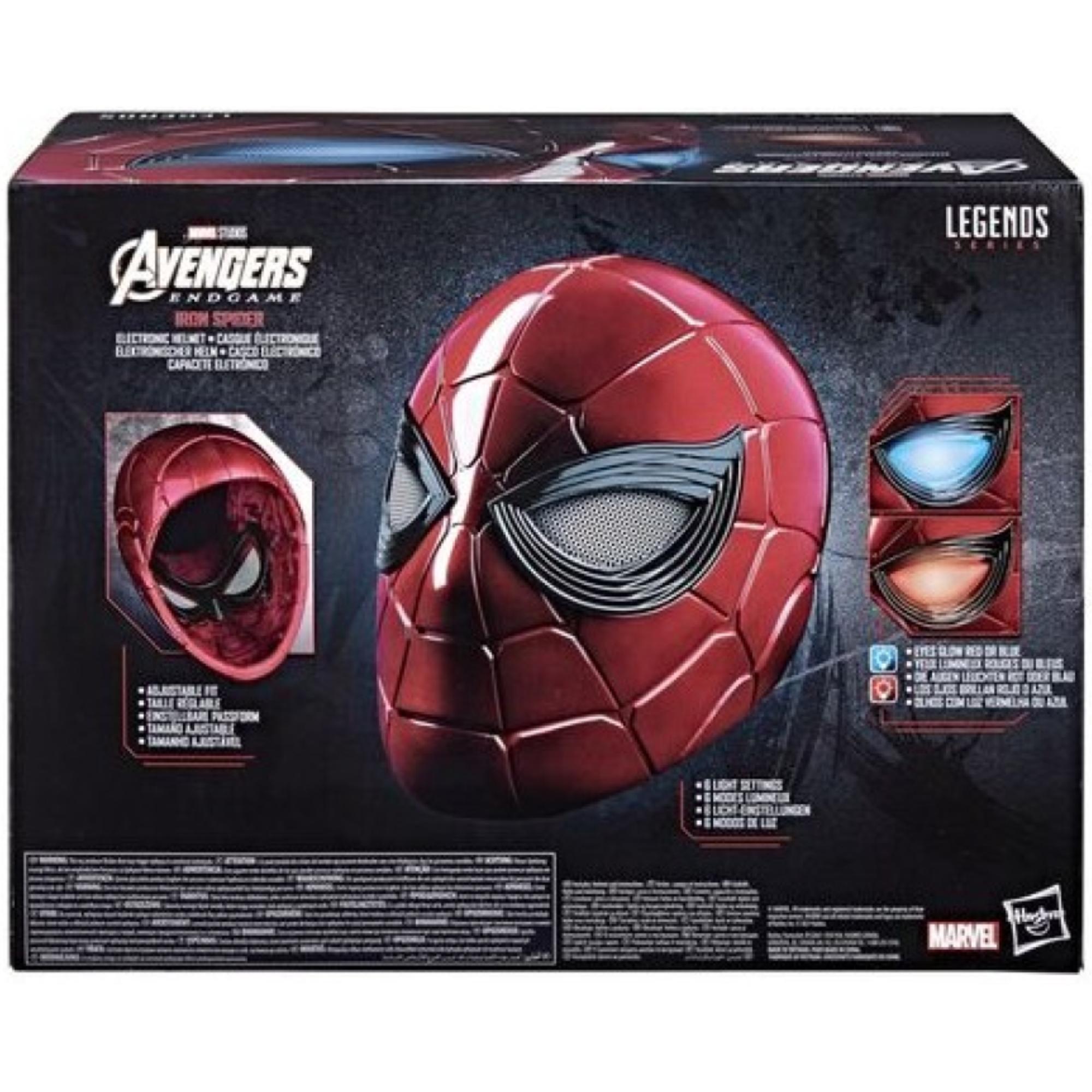 JUGUETE CASCO MASCARA ELECTRONICA IRON SPIDER AVENGERS HASBRO - 4