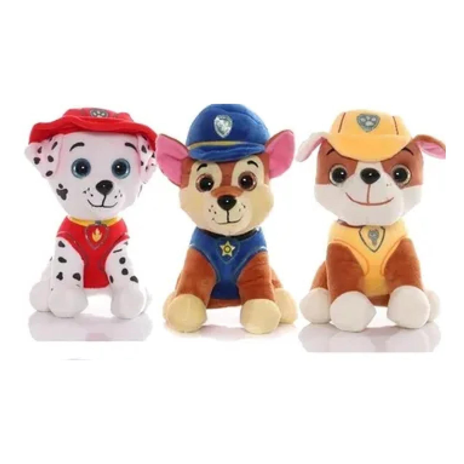 PELUCHE JUGUETE PACK X6 PAW PATROL 25 CM INFANTIL - 2