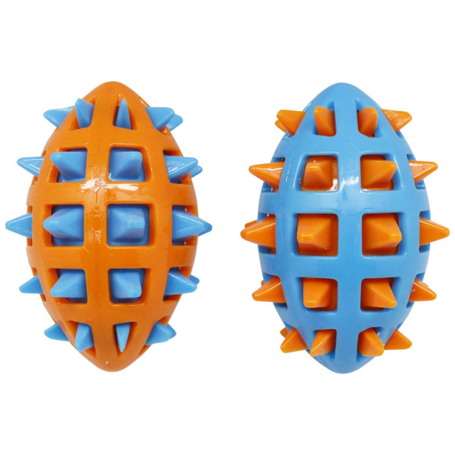 JUGUETE MORDER BOLA SPIKY CON SONIDO - 2