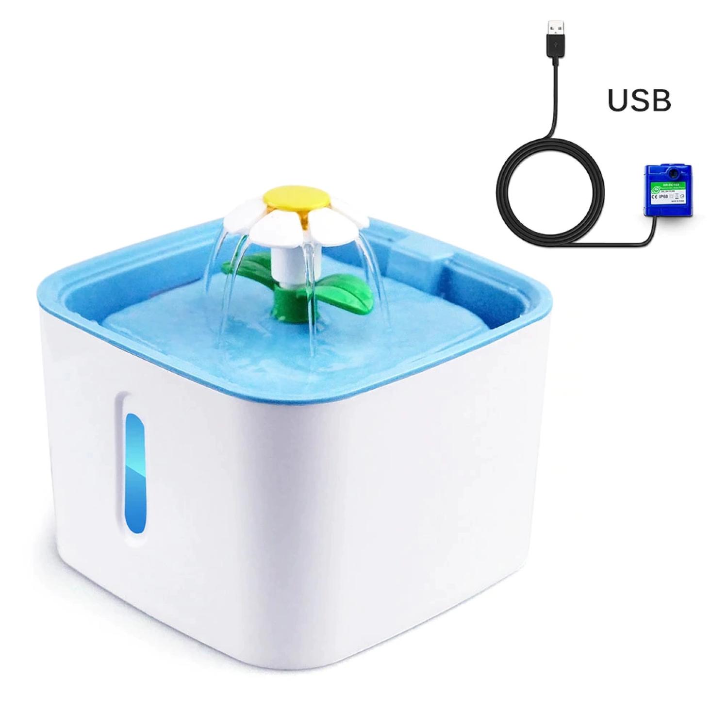 DISPENSADOR AGUA AUTOMATICO TIPO FUENTE MASCOTAS - 2