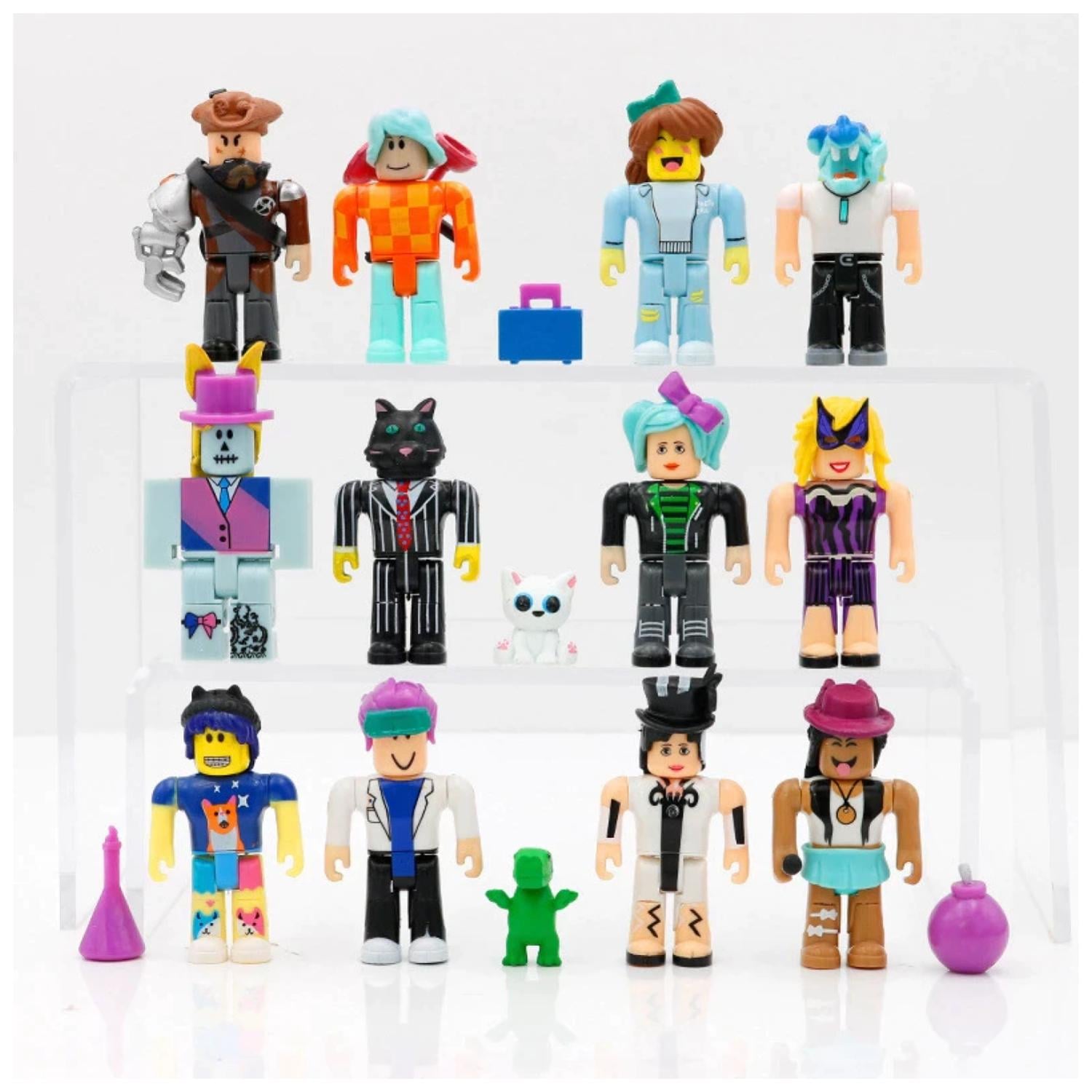 JUGUETE SET 12 FIGURAS ROBLOX 7CM CON ACCESORIOS - 2