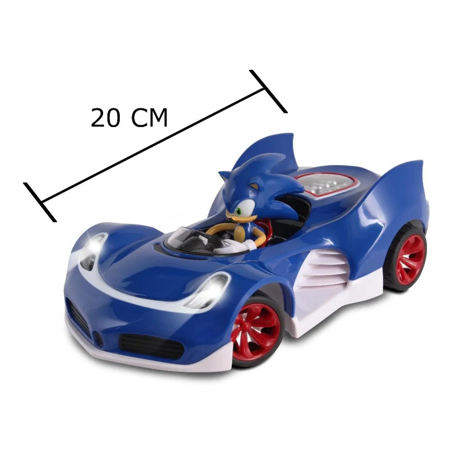 JUGUETE FIGURA SONIC THE HEDGEHOG AUTO A CONTROL REMOTO - 3