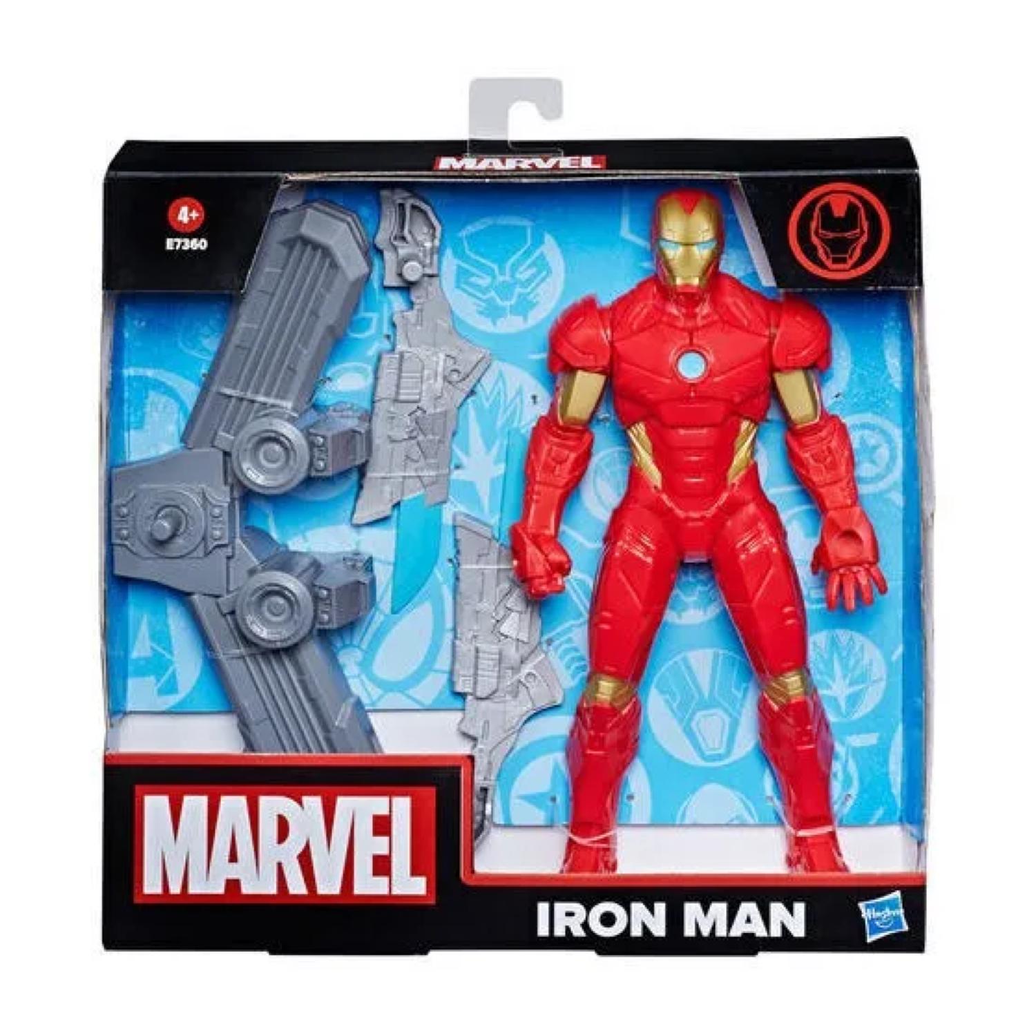 FIGURA DE ACCION ROJO JUGUETE IRON MAN 24 CM ACCESORIOS INFANTIL - 4