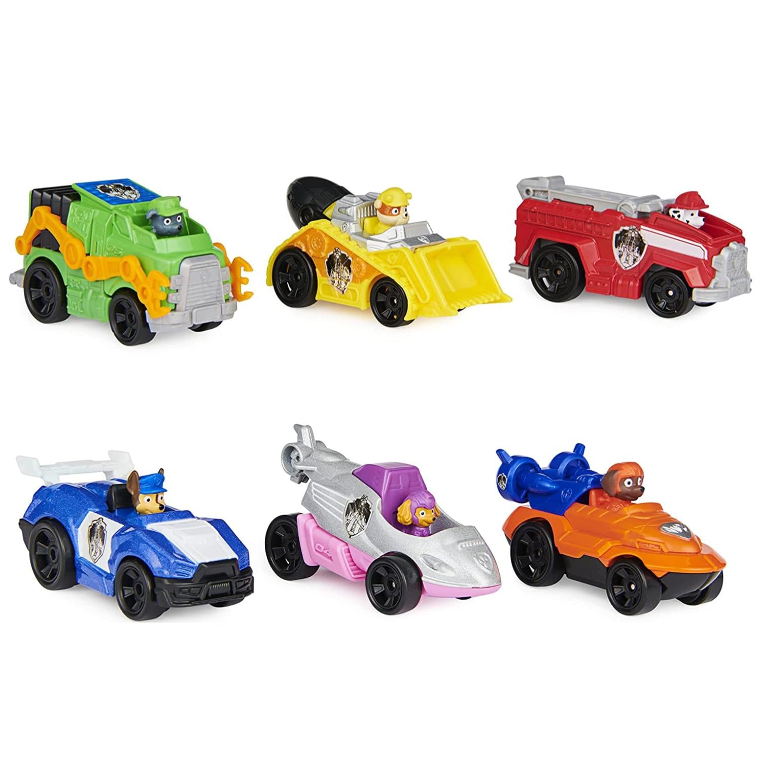 JUGUETE AUTO PACK 6 PAW PATROL INFANTIL - 1