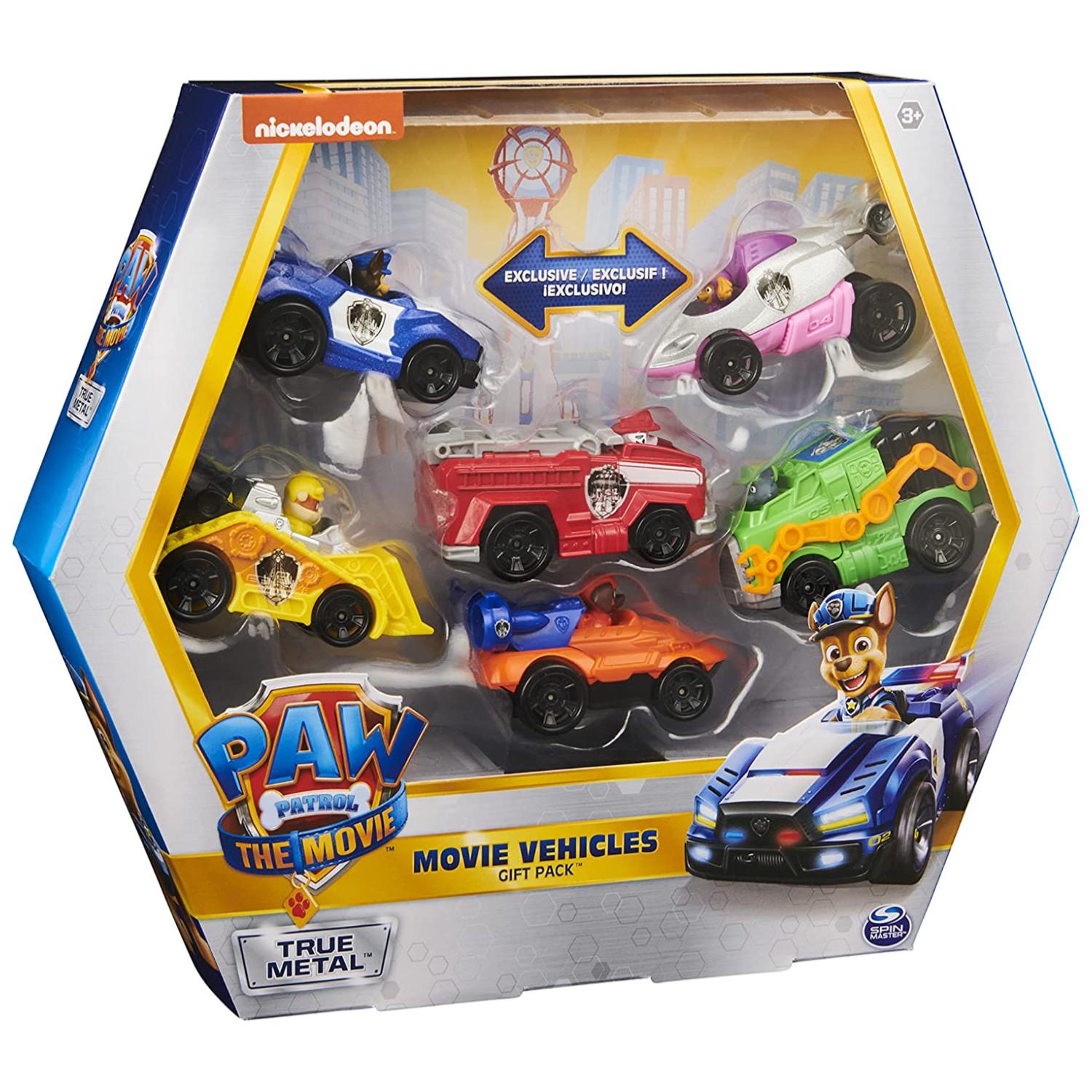 JUGUETE AUTO PACK 6 PAW PATROL INFANTIL - 4