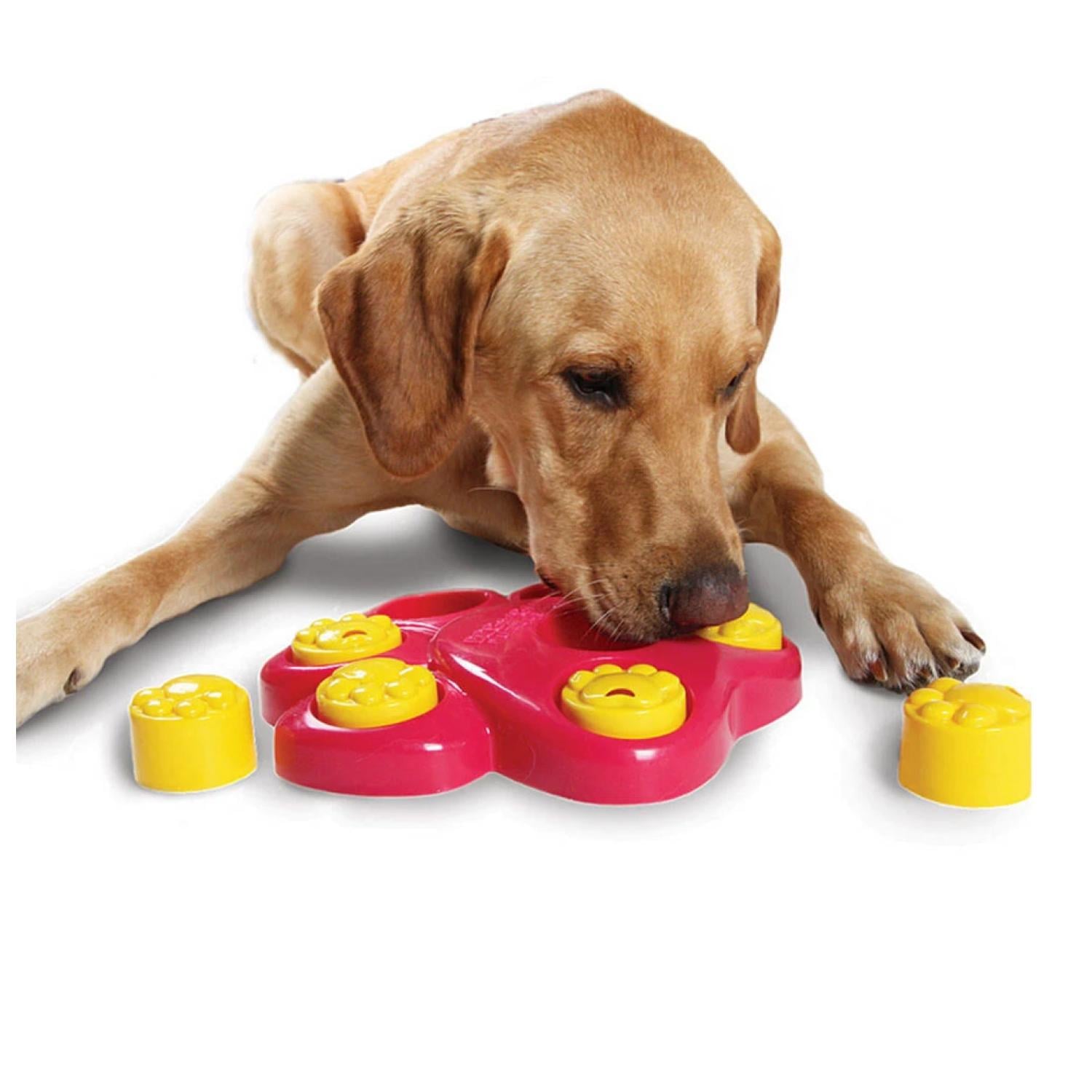 JUGUETE PERROS ROMPECABEZA DIVERTIDO ESCONDE COMIDA - 1