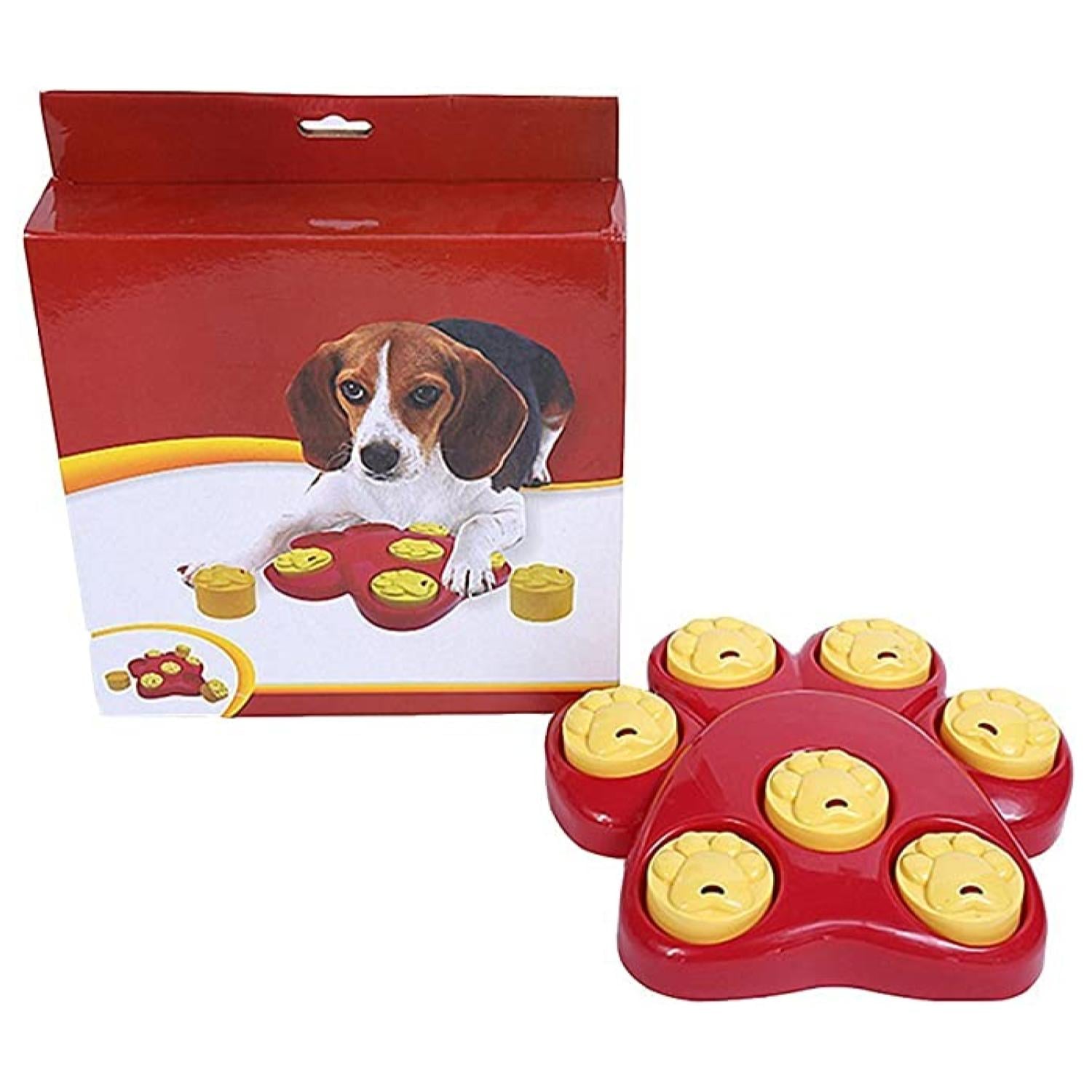 JUGUETE PERROS ROMPECABEZA DIVERTIDO ESCONDE COMIDA - 4
