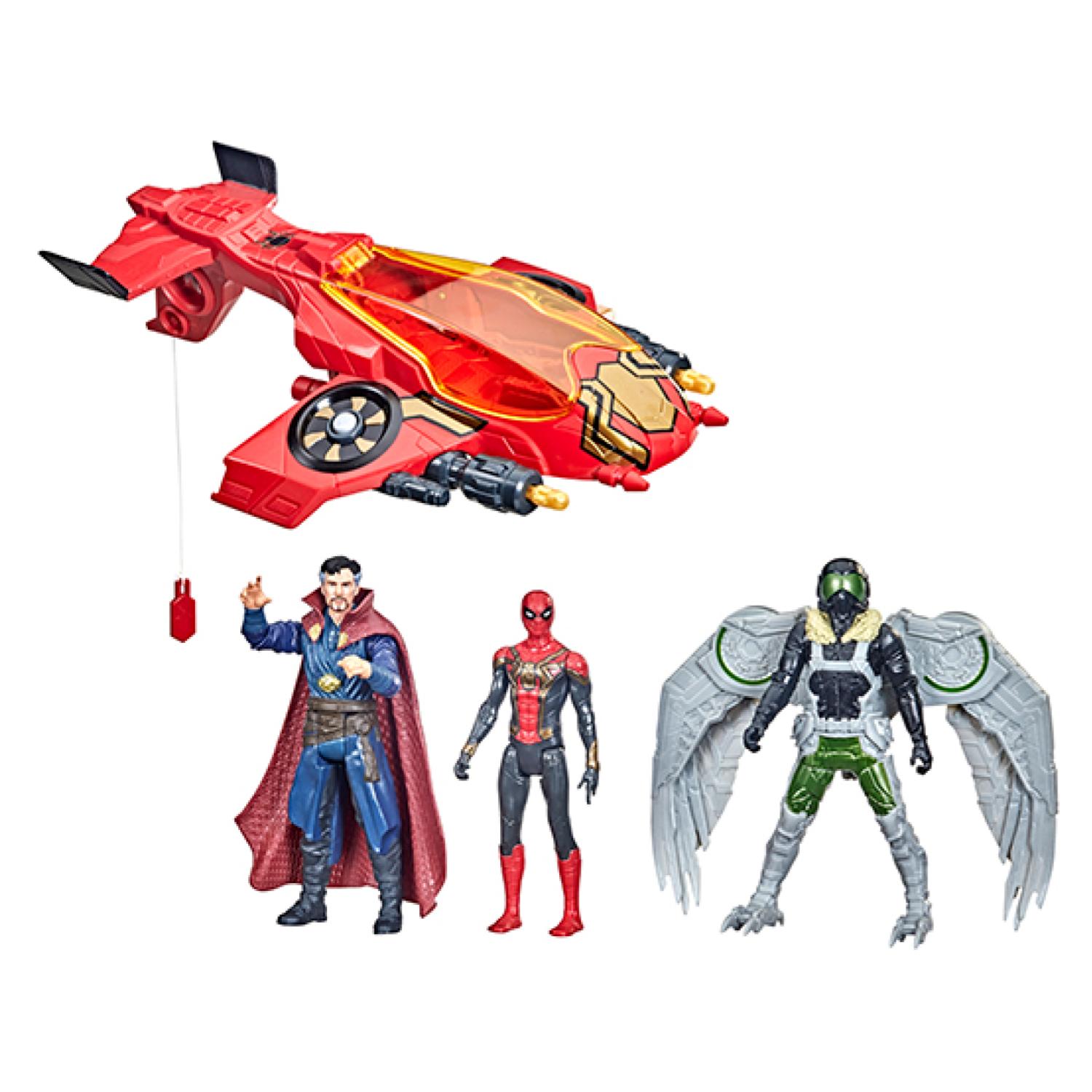 FIGURA DE ACCION GENÉRICO ROJO JUGUETE SPIDER MAN JET ESCAPE SIN REGRESO A CASA - 1