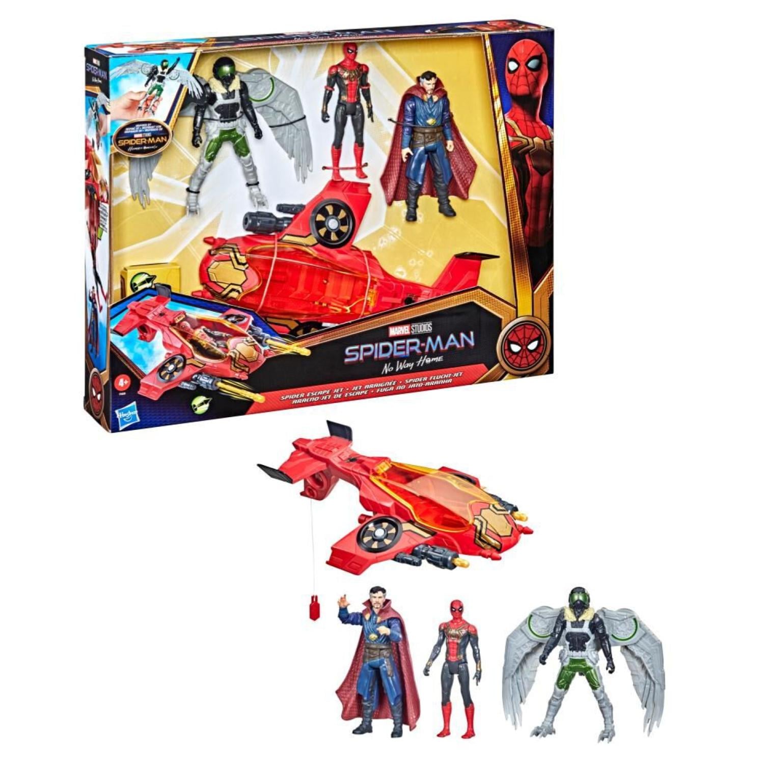 FIGURA DE ACCION GENÉRICO ROJO JUGUETE SPIDER MAN JET ESCAPE SIN REGRESO A CASA - 2