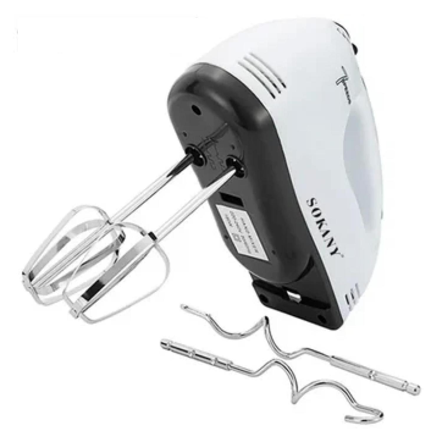 BATIDORA MANO ELECTRICA 400W 7V 2 PUNTAS CX-6618 SOKANY - 3