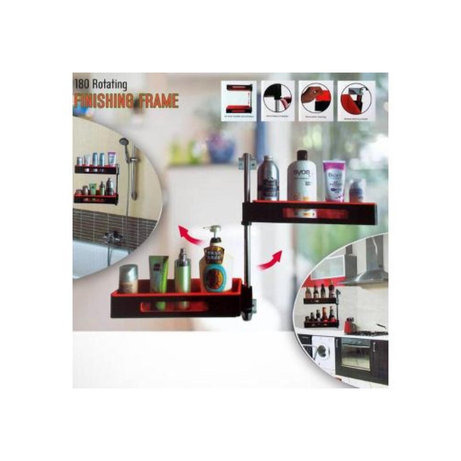 ORGANIZADOR ESQUINERO 2 NIVELES COCINA O BAÑO - 2