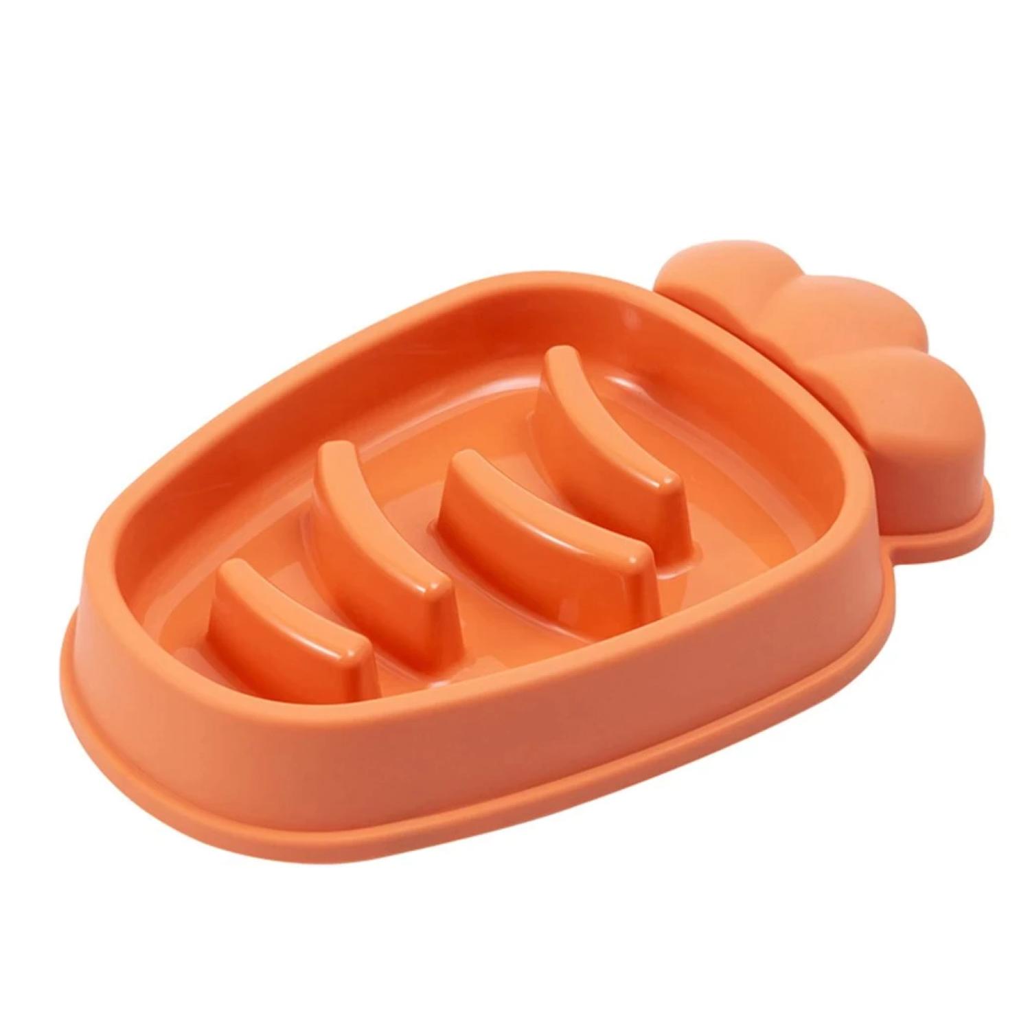 PLATO PERROS TAZON COMIDA COMEDERO LENTO - 1