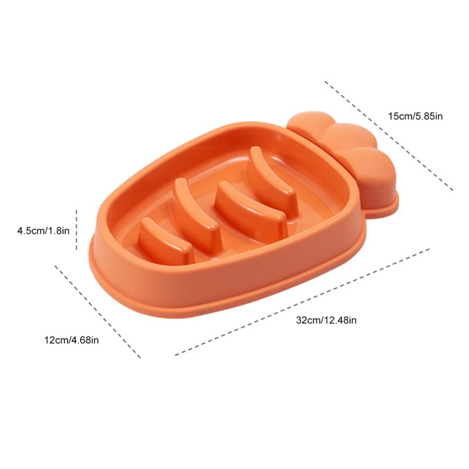 PLATO PERROS TAZON COMIDA COMEDERO LENTO - 2