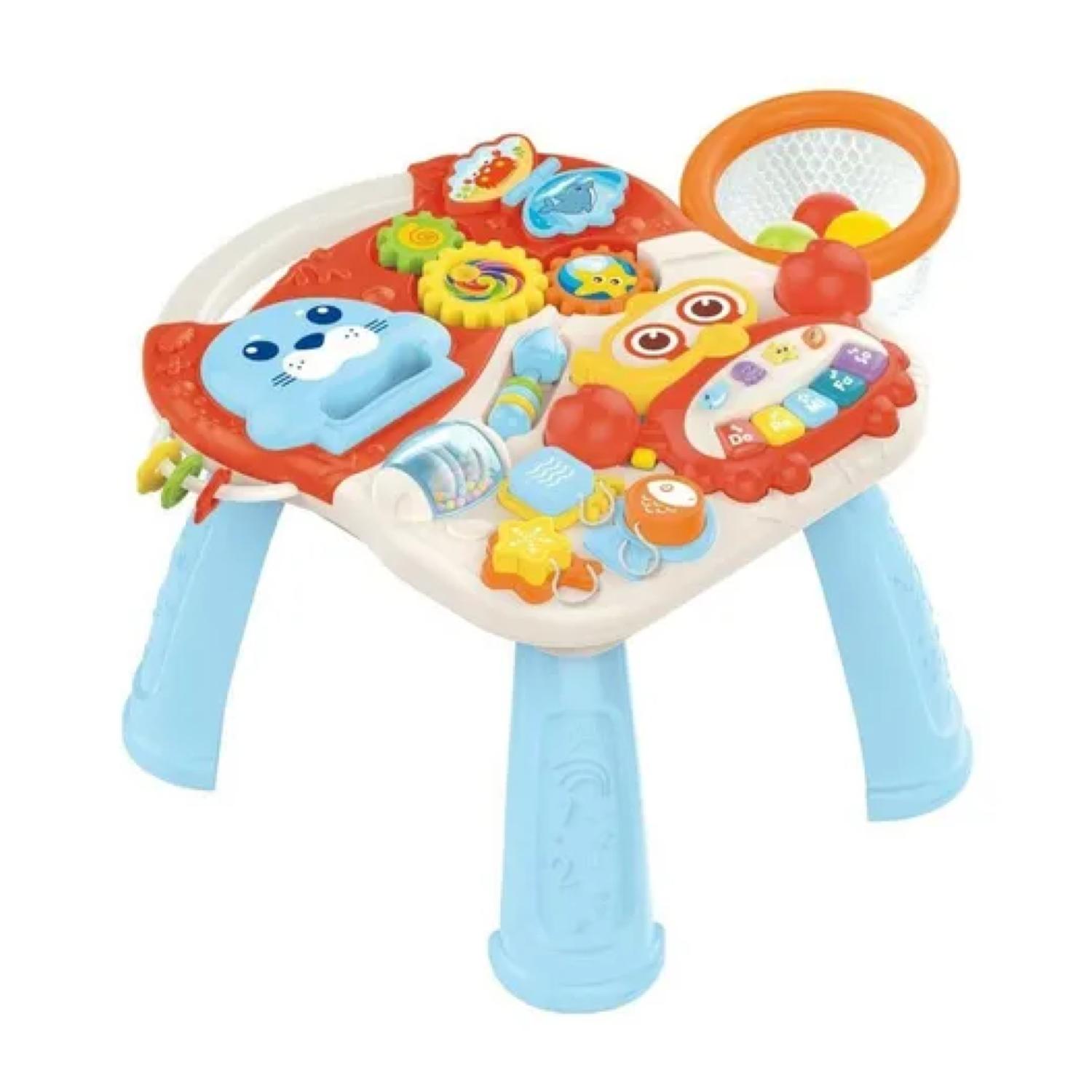 JUGUETE ANDADERA Y MESA 2 EN 1 BEBÉS CON LUZ Y SONIDOS - 3