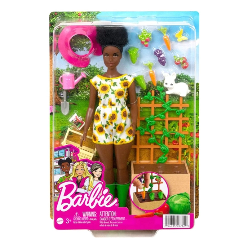 SET BARBIE JARDINERIA Y MASCOTA ACCESORIOS MATTEL - 5