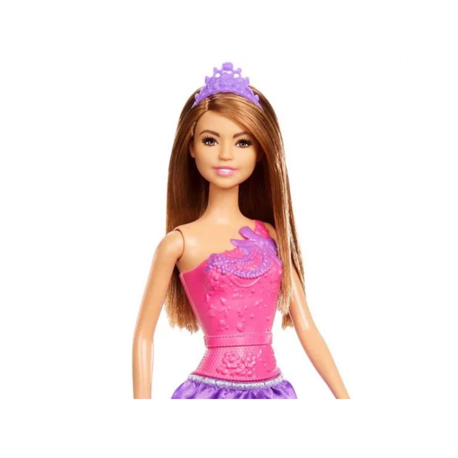 MUÑECA BARBIE PRINCESA ANASTASIA MORADO MATTEL - 2