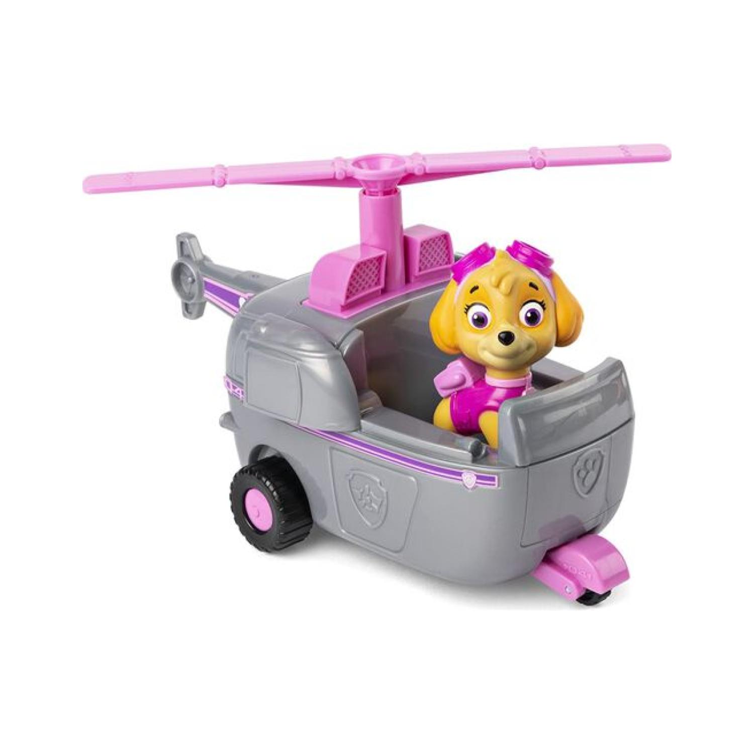 JUEGO DIDÁCTICO SKYE HELICOPTERO GRIS FRICCION PAW PATROL - 2