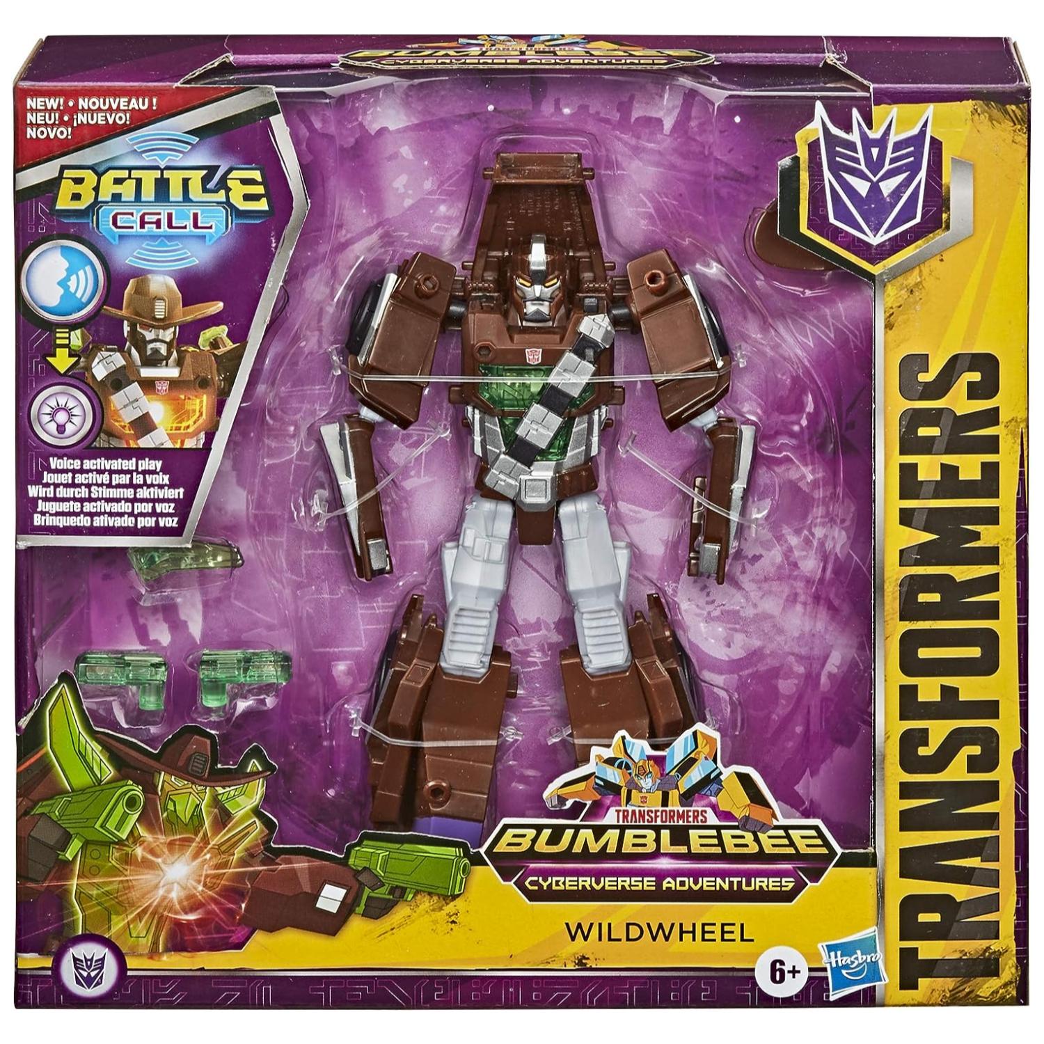FIGURA DE ACCION GENÉRICO CAFE JUGUETE WILDWHEEL CYBERVERSE TRANSFORMER - 3