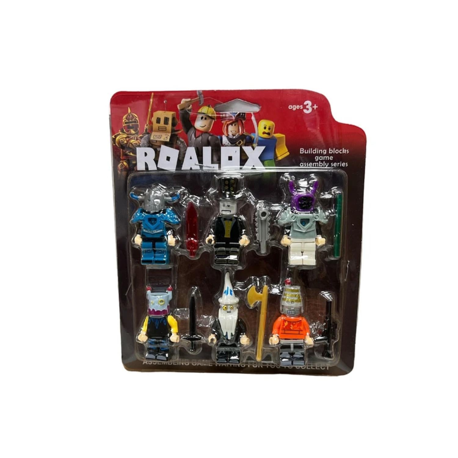 SET 6 FIGURAS ROALOX 5 CM CON ACCESORIOS - 2